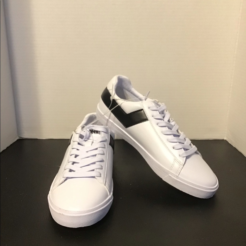 Pony Womens White and Black Sneakers (NWOT)